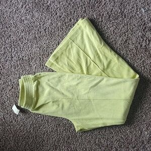 AERIE Womens Lime Corduroy Flare Pants